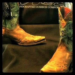 Dan Post authentic cowboy boots size 8